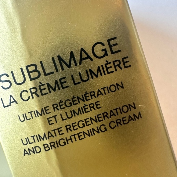 Chanel Lumiere skin care brightening sample and eye cream Sublimage - Picture 5 of 5